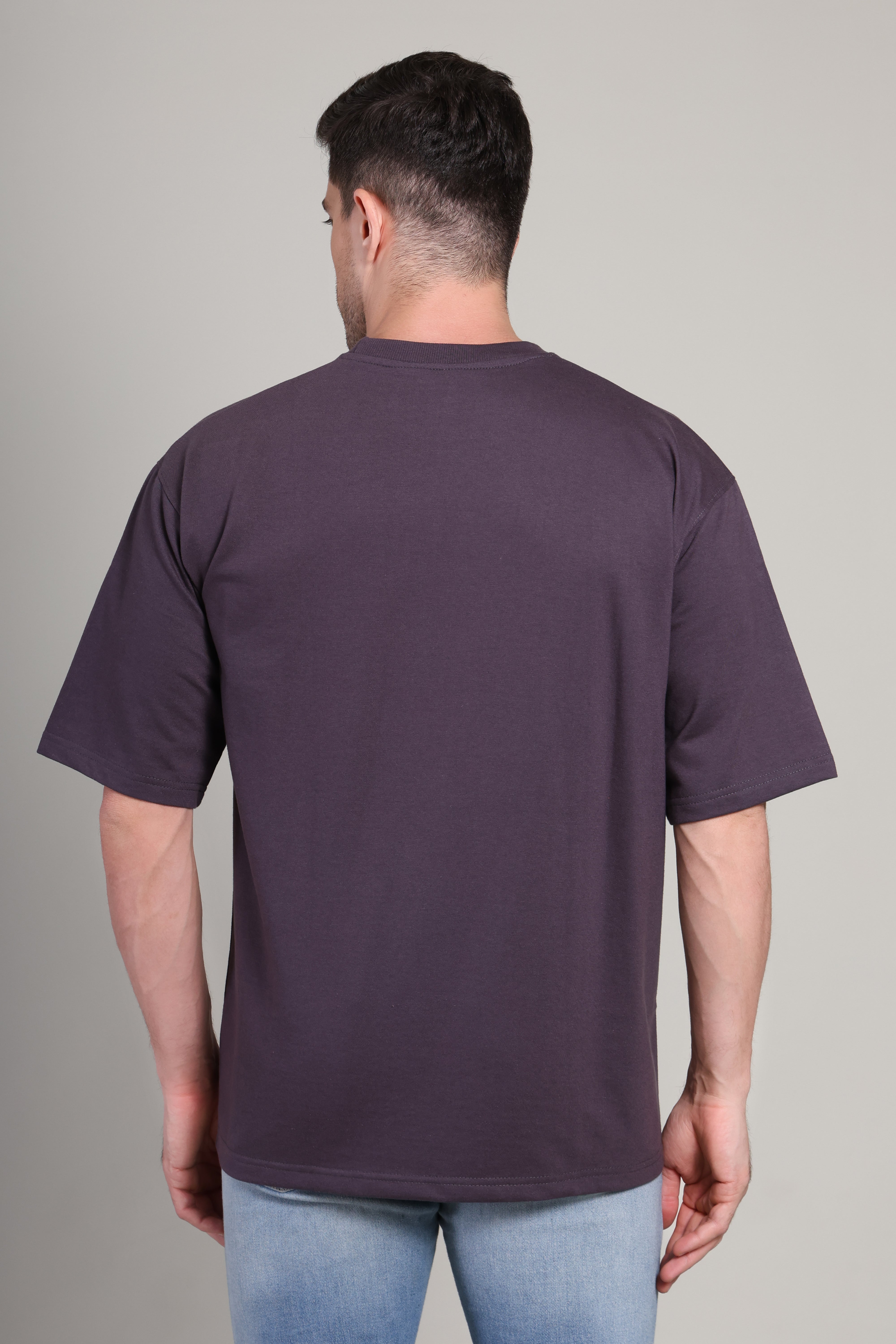 Oversized T Shirt - Universe Dark Grey