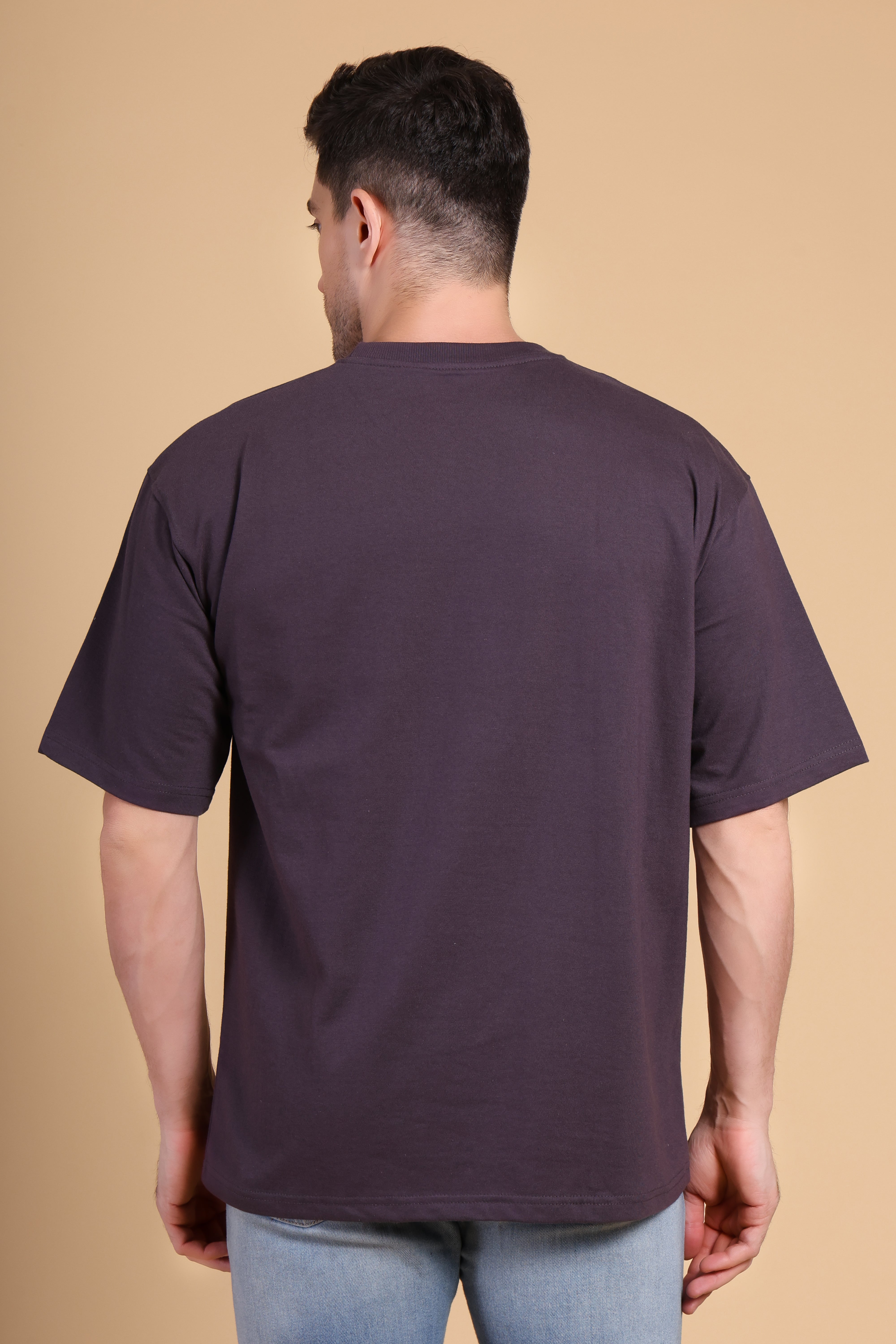 Oversized T Shirt - Aika Dark Grey